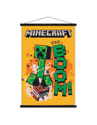 Póster de Pared Trends International Minecraft Creeper 86.4x56.8cm