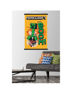 Póster de Pared Trends International Minecraft Creeper 86.4x56.8cm 2