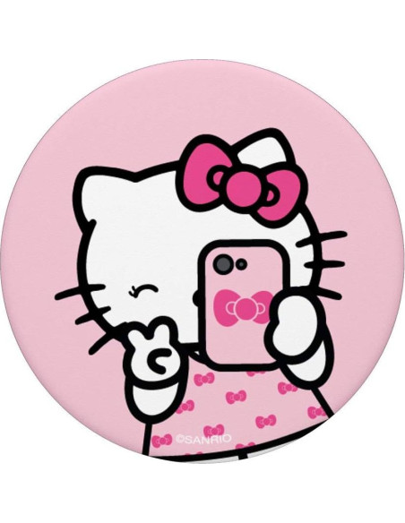 PopSocket Hello Kitty Agarre Intercambiable para Teléfonos