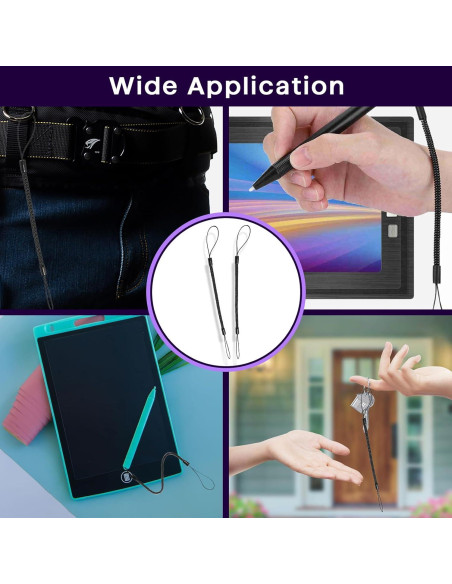 Correa para Bolígrafo Chaseroad 20PCS Elástica Retráctil