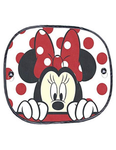 Cortina de Ventana Lateral Plasticolor Disney Mickey y Minnie 2 Piezas