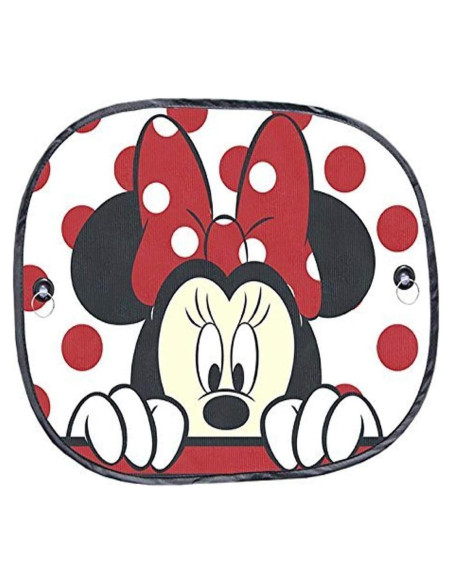 Cortina de Ventana Lateral Plasticolor Disney Mickey y Minnie 2 Piezas