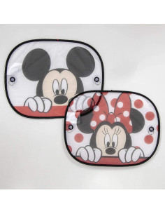 Cortina de Ventana Lateral Plasticolor Disney Mickey y Minnie 2 Piezas 2