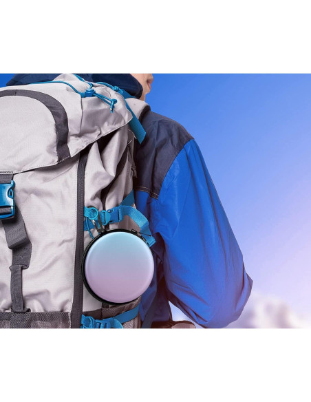 Caja de Almacenamiento MoKo para Apple Watch y AirPods - Azul Gradiente