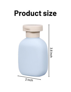 Set de 3 Botellas Reutilizables 100 ml para Viaje Genérico 2