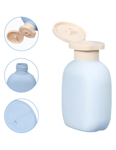 Set de 3 Botellas Reutilizables 100 ml para Viaje Genérico