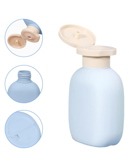 Set de 3 Botellas Reutilizables 100 ml para Viaje Genérico