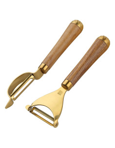 Conjunto de Peladores de Verduras WELLSUIT 2 Piezas Acero Inoxidable