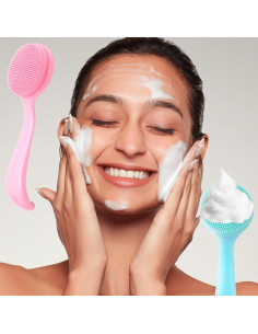 Limpiadores Faciales Manuales HINZIC de Silicona - 2 Piezas 2