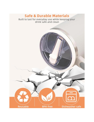 Tapa de Repuesto Gybahy para Vaso Stanley 40oz - 2 Piezas a Prueba de Fugas