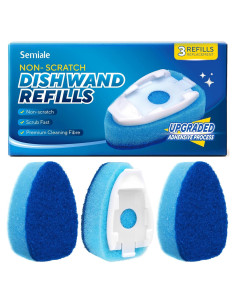 Recargas de Esponja para Varita de Platos Semiale 3 Piezas