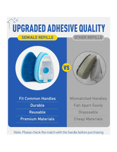 Recargas de Esponja para Varita de Platos Semiale 3 Piezas 2