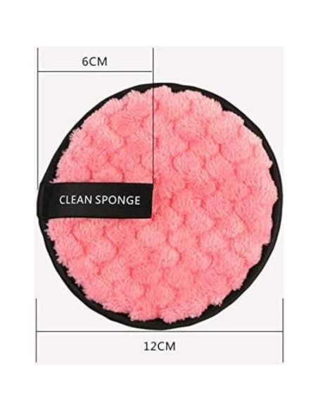 Paños de Maquillaje Reutilizables Frymmx - 4 Unidades Microfibra