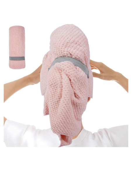 Toalla de Microfibra Grande GRACEBERRY 61x102 cm Rosa