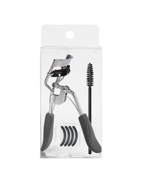 Rizador de Pestañas Profesional Ranjaner con Cepillo y Almohadillas