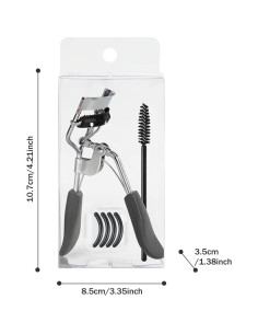 Rizador de Pestañas Profesional Ranjaner con Cepillo y Almohadillas 2