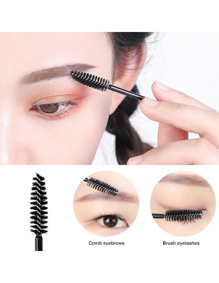 Rizador de Pestañas Profesional Ranjaner con Cepillo y Almohadillas