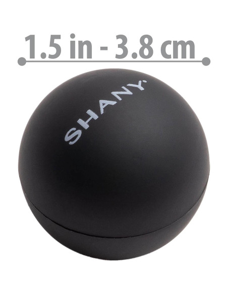 Bálsamo Labial Esférico SHANY Negro - Hidratante con Karité