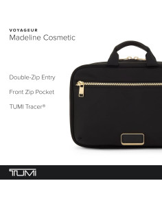 Bolsa Cosmética TUMI Madeline Negra 29x21cm para Mujeres 2