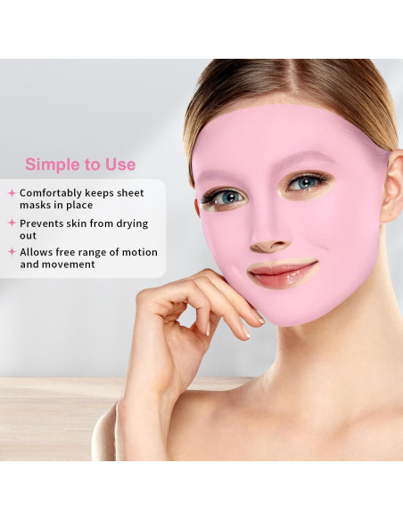 Juego de Máscaras de Hielo Reutilizables CONBELLA - Alivio Migrañas y Dolor