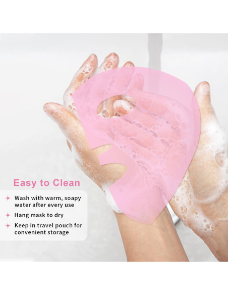 Juego de Máscaras de Hielo Reutilizables CONBELLA - Alivio Migrañas y Dolor