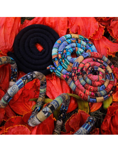 Sujetadores de Cabello para Dreads 82cm Spira Lock Color Oscuro