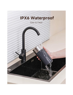 Espumador de Leche Eléctrico AMZCHEF MMF-827 4 en 1 Negro 2