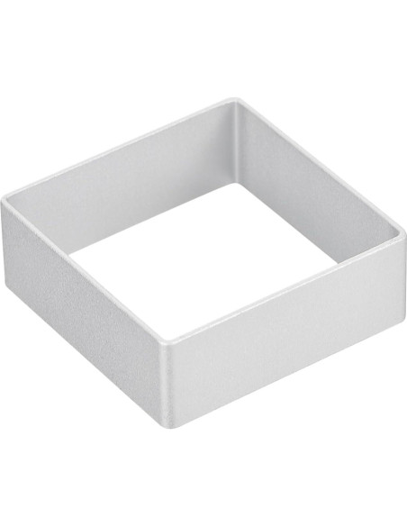 Juego de Cortadores de Galletas Cuadrados uxcell - 4 Piezas