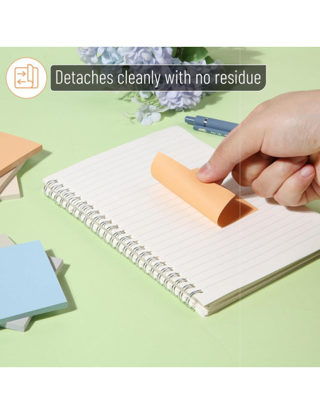 Notas Adhesivas Coloridas Mr. Pen 7.62x7.62cm 600 Hojas