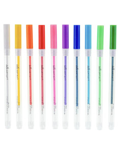Set de 10 Bolígrafos de Gel Hello, Artist! Multicolor No Tóxicos