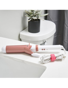 Correas de Cierre Wrap-It Storage 5" Coral 8-Pack Organizador de Cables 2