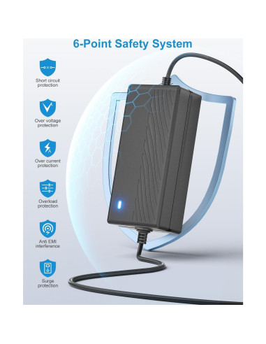 Adaptador de Corriente AC 12V 5A ALITOVE 60W con Conector