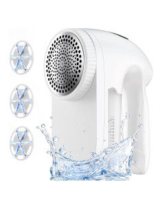 Afeitadora de tela eléctrica PKBD FS blanca IPX6 recargable