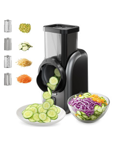 Cortador Eléctrico de Verduras Keerain MDQ6 con 4 Cuchillas