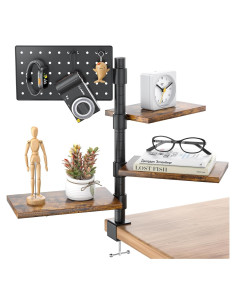 Estante de Escritorio PawsWhirl 3 Niveles Ajustable 15 kg