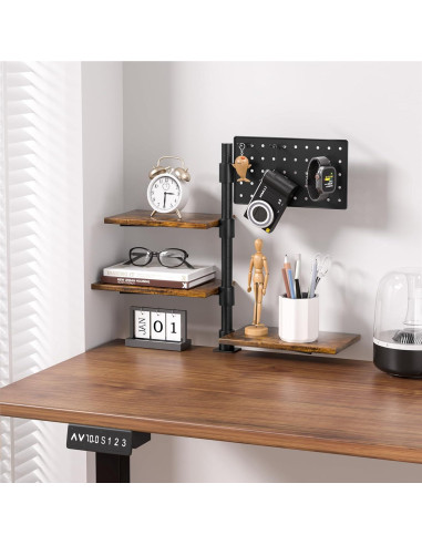 Estante de Escritorio PawsWhirl 3 Niveles Ajustable 15 kg