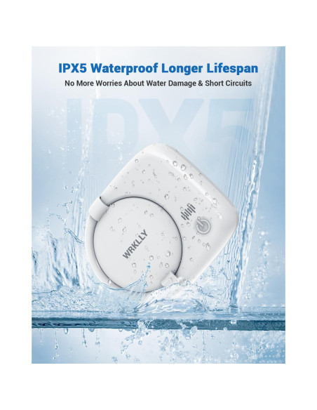 Limpiadora Ultrasónica de Retenedores Wrklly 50kHz Portátil