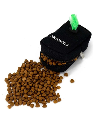 Bolsa para Golosinas y Desechos de Perro COOWONE Negra