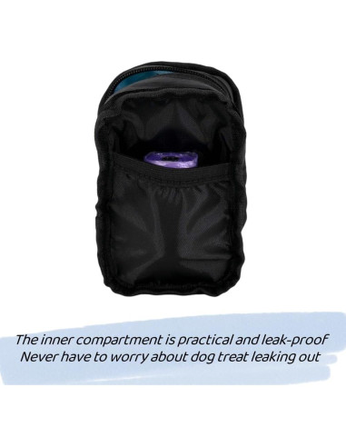 Bolsa para Golosinas y Desechos de Perro COOWONE Negra