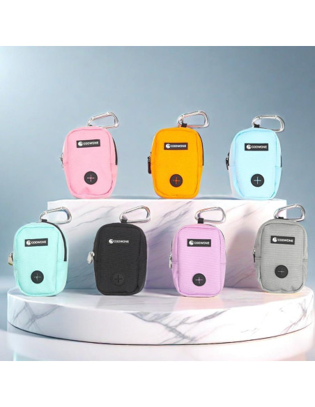 Bolsa para Golosinas y Desechos de Perro COOWONE Negra