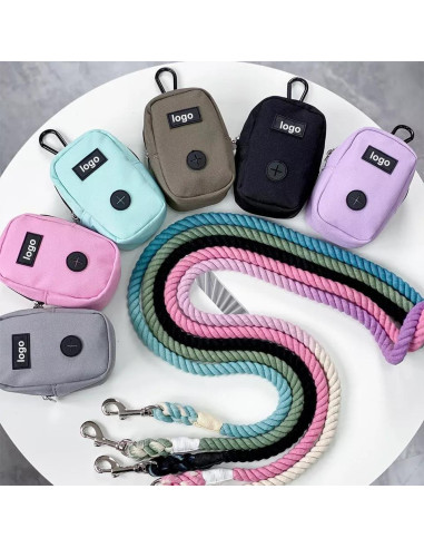 Bolsa para Golosinas y Desechos de Perro COOWONE Negra