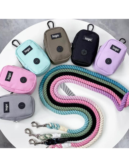 Bolsa para Golosinas y Desechos de Perro COOWONE Negra