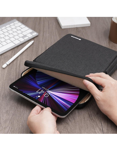 Funda para Laptop NIDOO 10-11" Gris Oscuro - Protección Suave