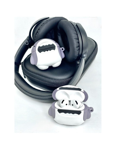 Funda de Silicona 3D para AirPods 4 Tiburón Bebé Nimuw