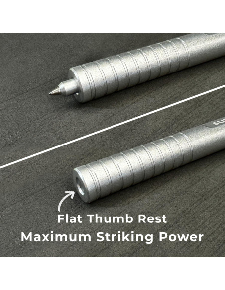 Bolígrafo Táctico Surevival WYN LABS con Cortador de Cinturón