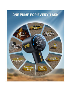 Inflador Soplador Fanttik X9 Clásico 2 en 1 150 PSI 2