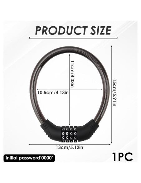 Cerradura de Refrigerador KAKUPPA 4 Dígitos Alta Seguridad