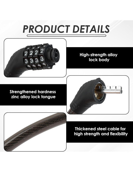 Cerradura de Refrigerador KAKUPPA 4 Dígitos Alta Seguridad