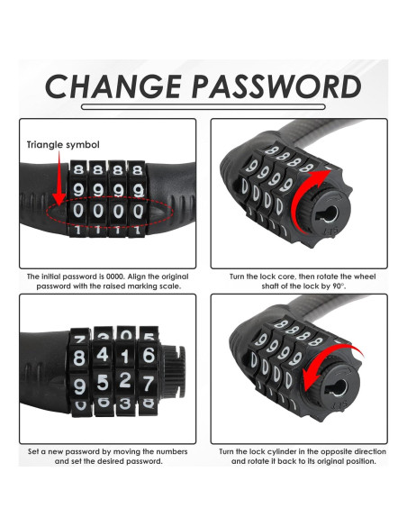 Cerradura de Refrigerador KAKUPPA 4 Dígitos Alta Seguridad