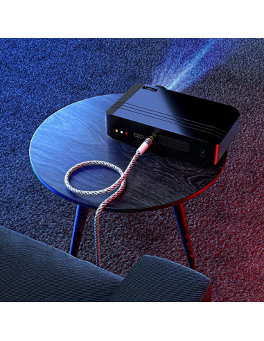 Cable Coaxial RG6 Maximm 0.91m Trenzado Nylon 3 Paquete